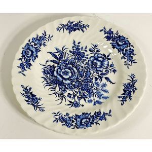 Beacon Hill By British Anchor 8” Lunch Plate Staffordshire England Ironstone